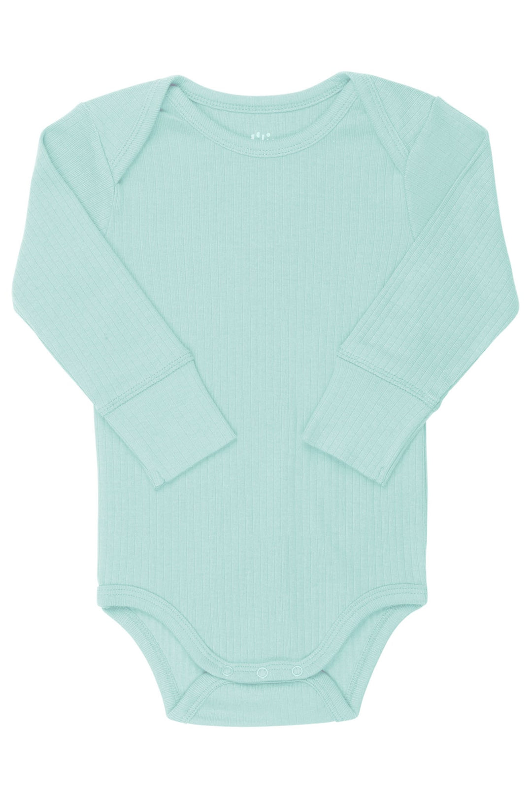 BODYSTOCKING I RIB JERSEY MED LANGE ÆRMER - MINT 05 KICK