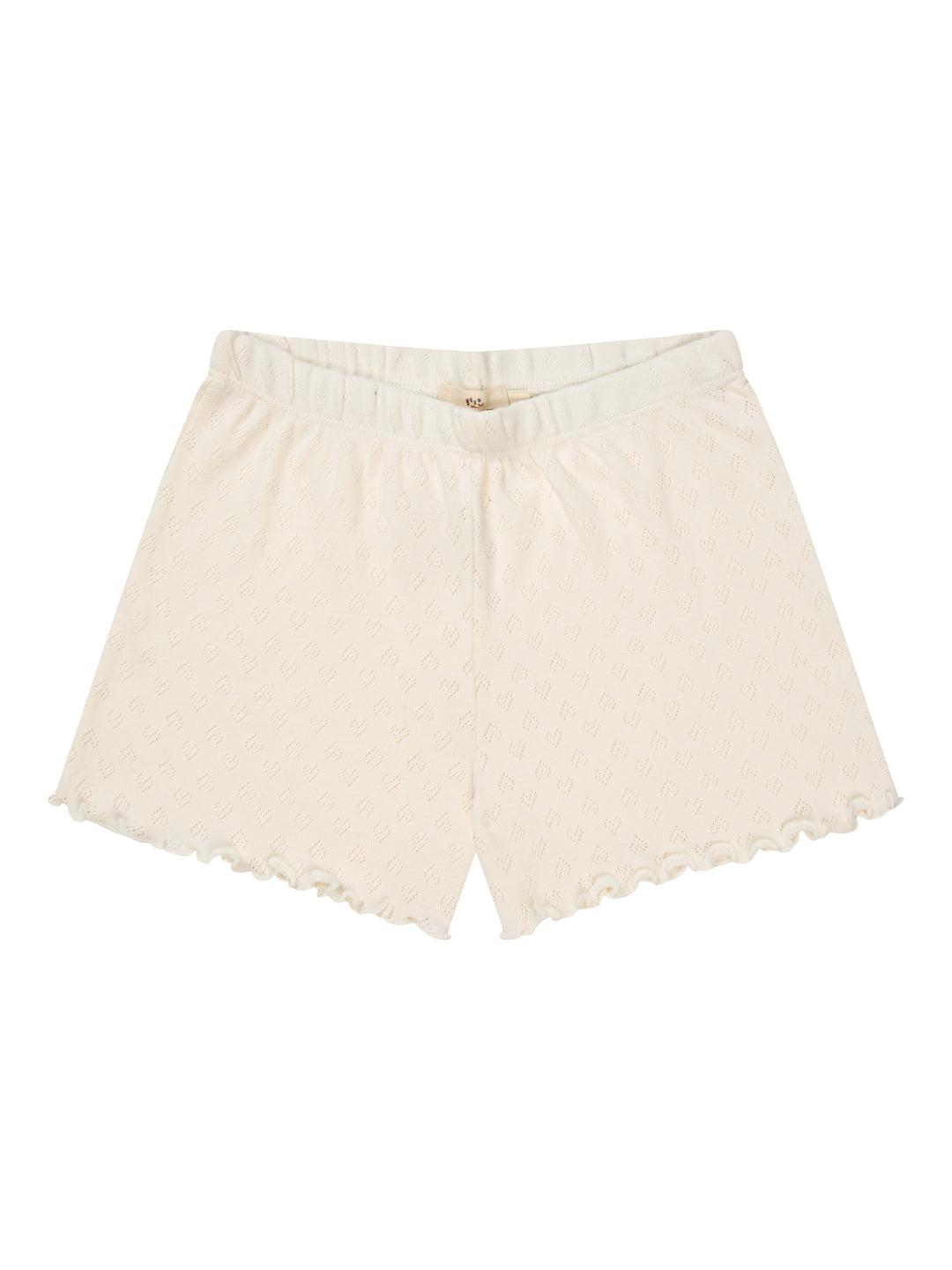 SHORTS M. HJERTE MØNSTER - CREAM