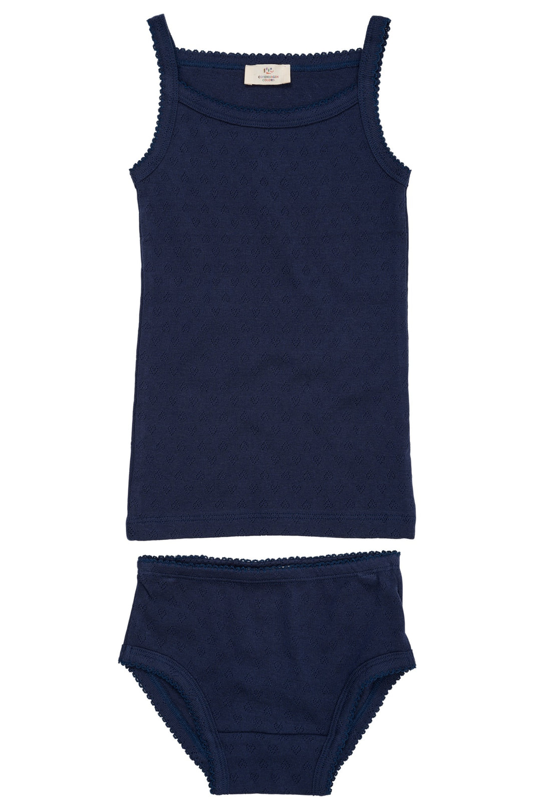 UNDERTØJ M. HJERTE MØNSTER - NAVY