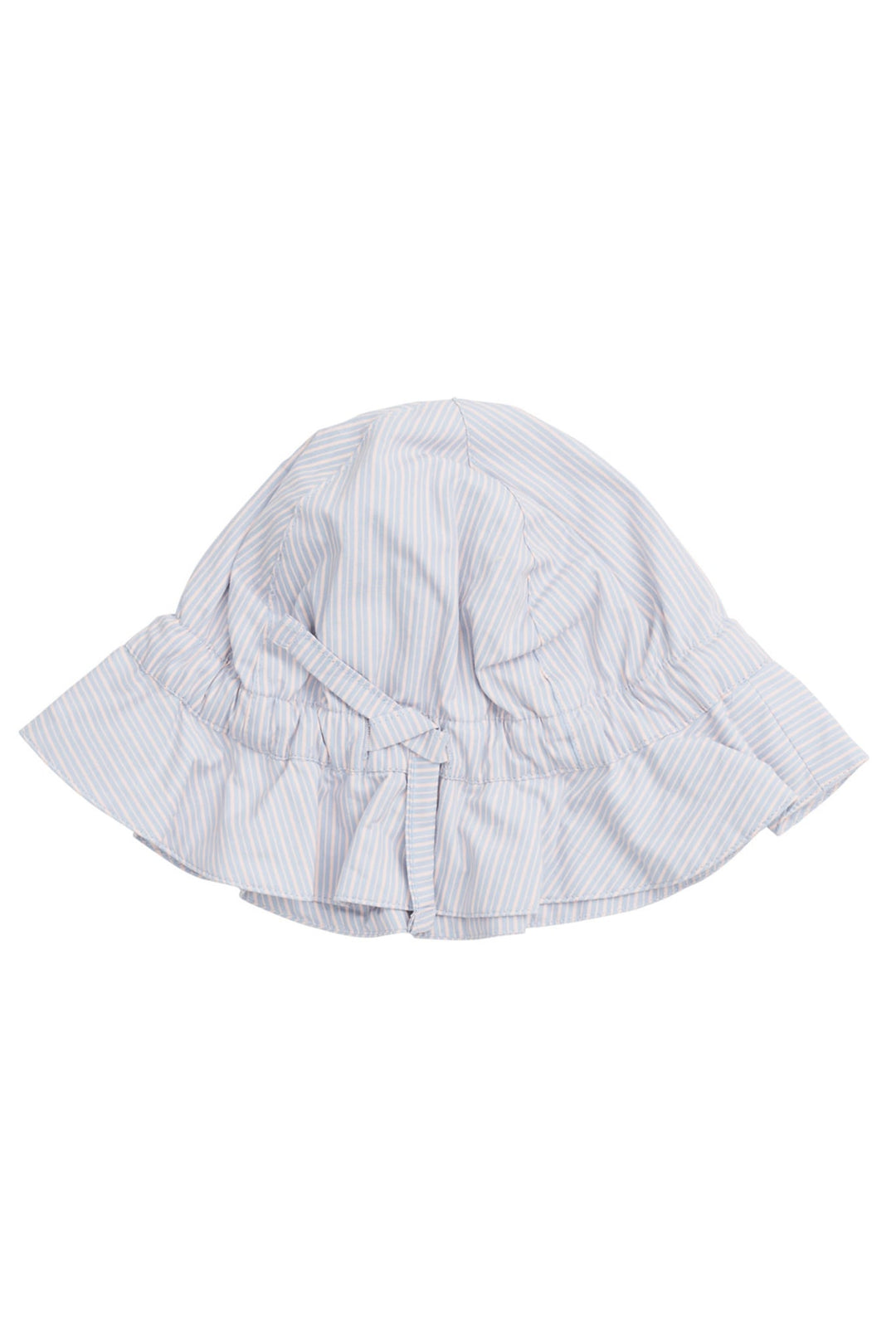SOMMERHAT - LT. GREY/ DUSTY BLUE STRIPE