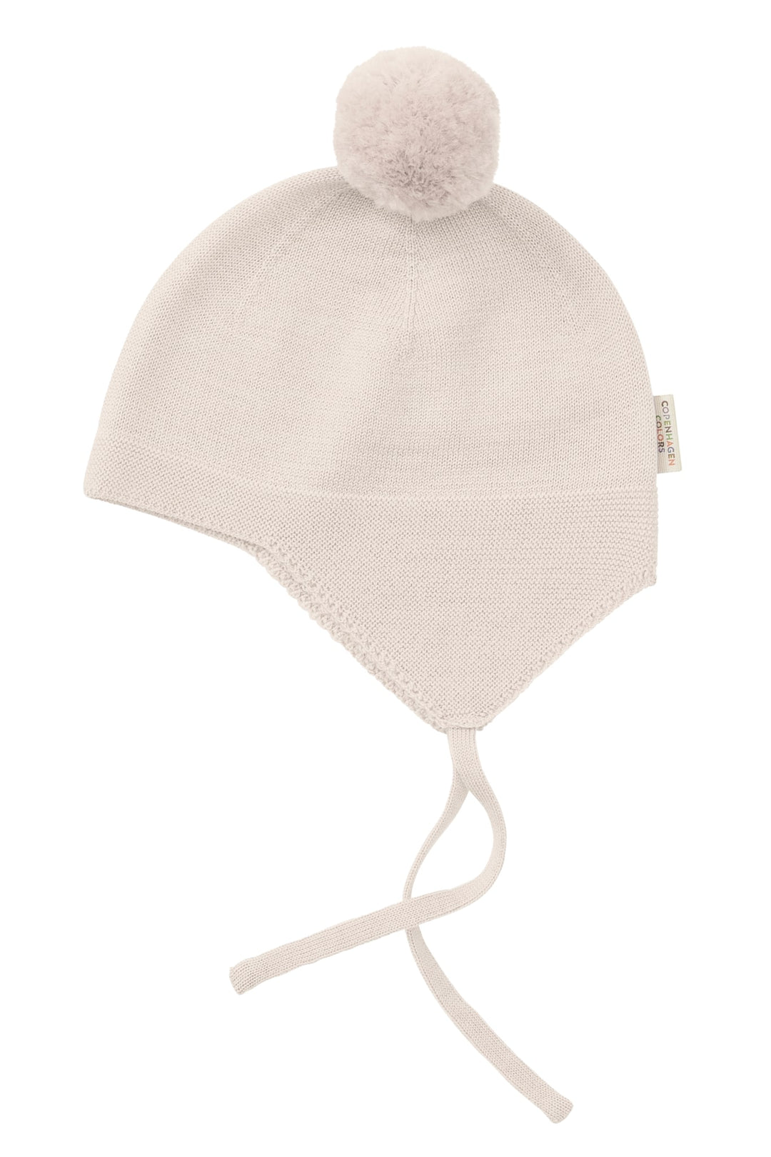 BABY HAT M. KVAST I MERINOULD - CREAM