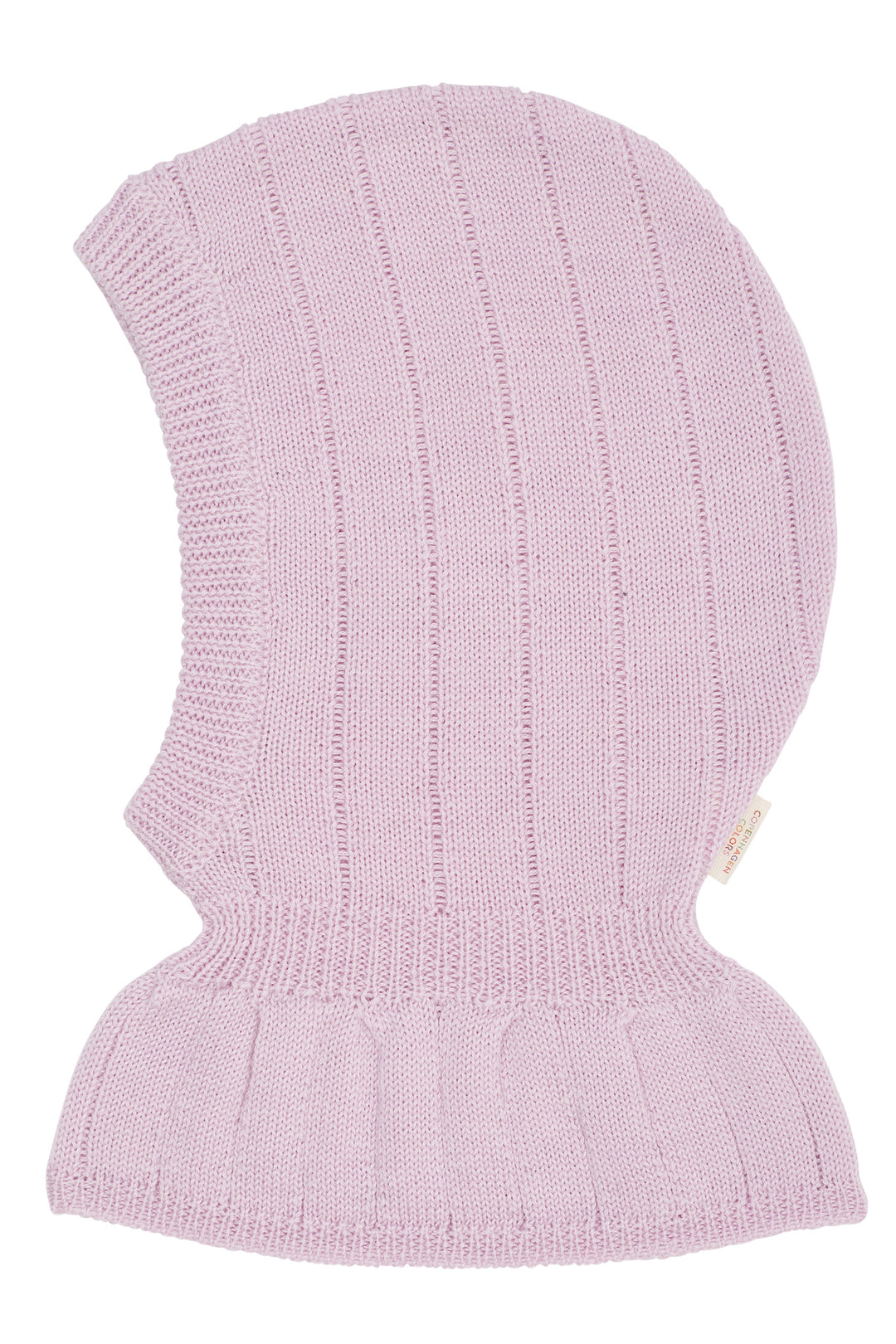 STRIKKET UNISEX ELEFANTHUE I MERINOULD - LAVENDER