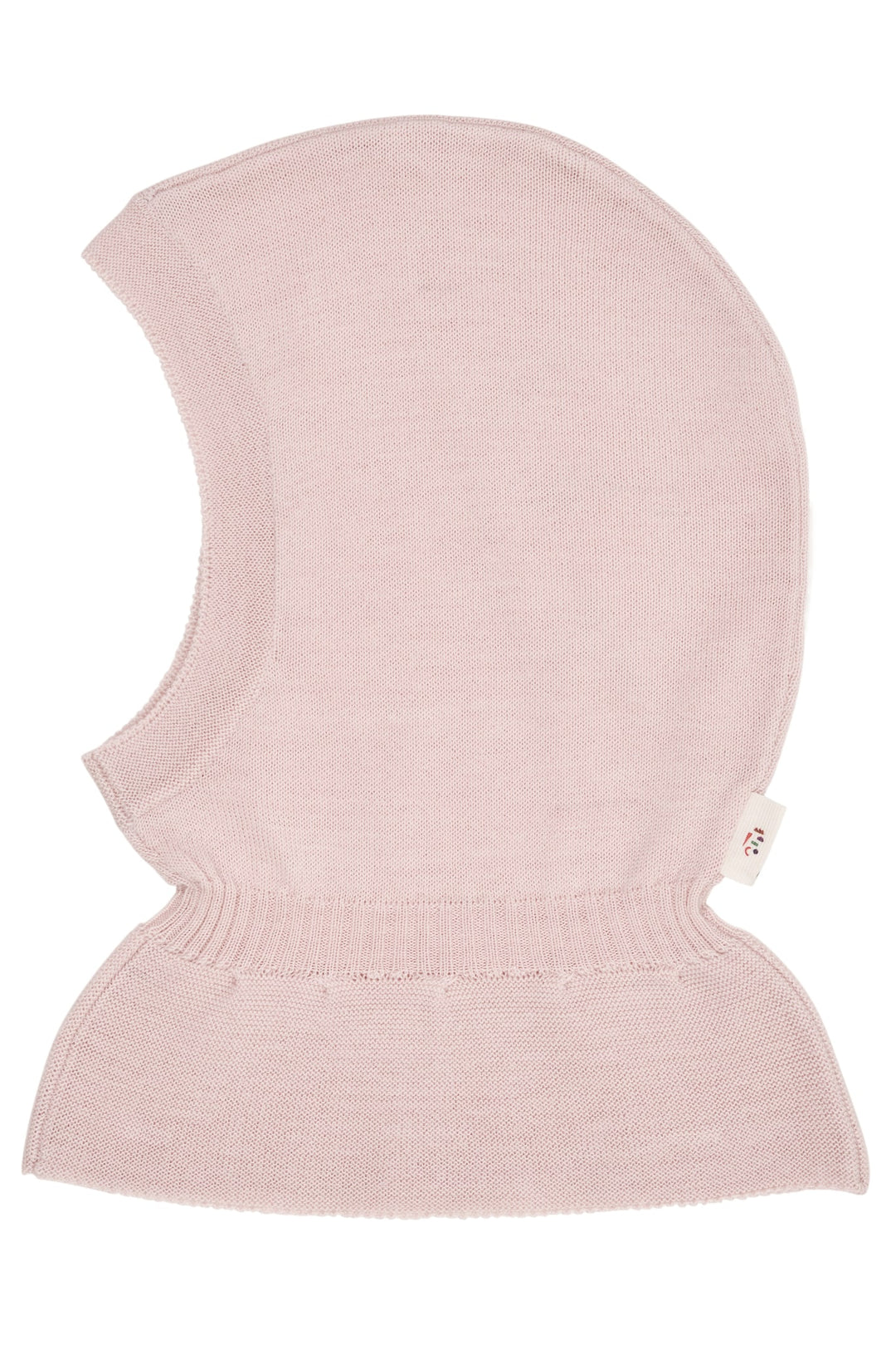 TYNDSTRIKKET ELEFANTHUE I MERINOULD - DUSTY ROSE