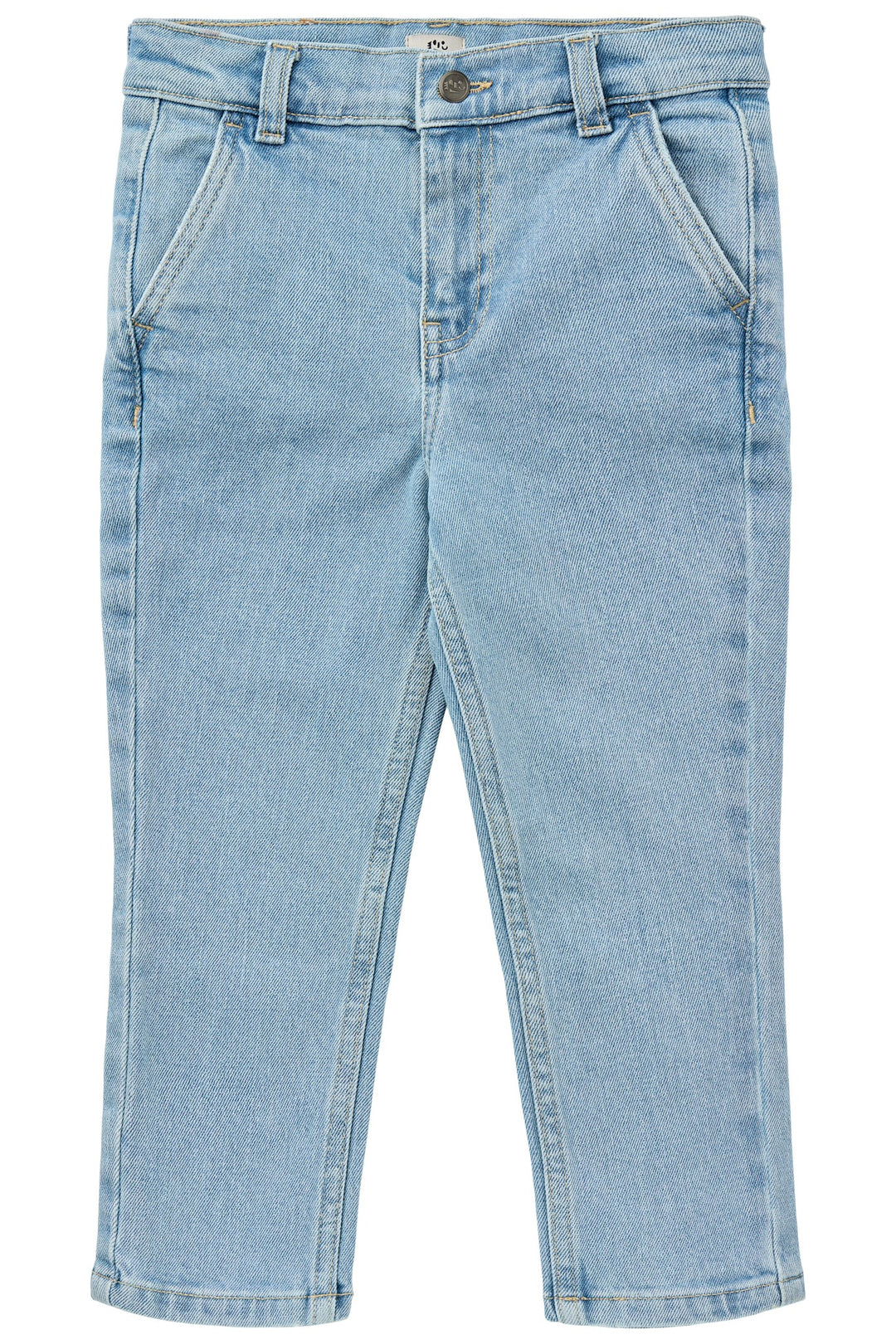 DENIM CHINOS BUKSER - LT. BLUE WASHED