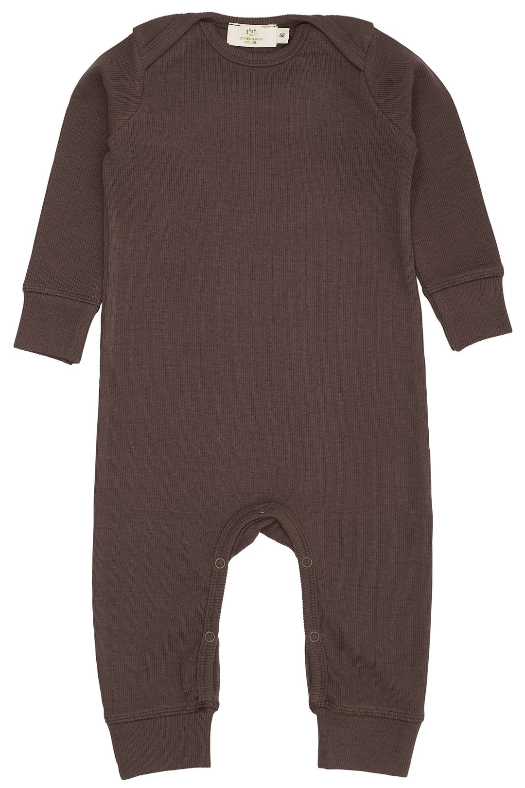 MODAL RIB HELDRAGT - DK BROWN