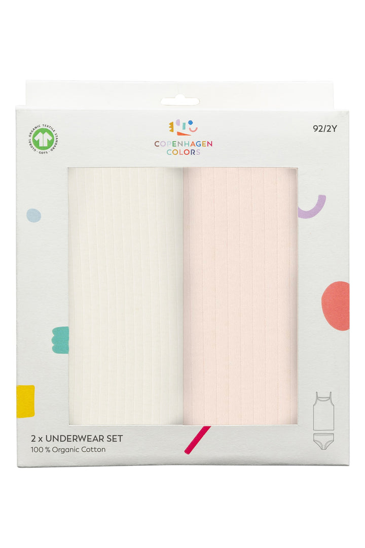 2-PAKKE UNDERTØJ - SOFT PINK/ CREAM COMB. CORE
