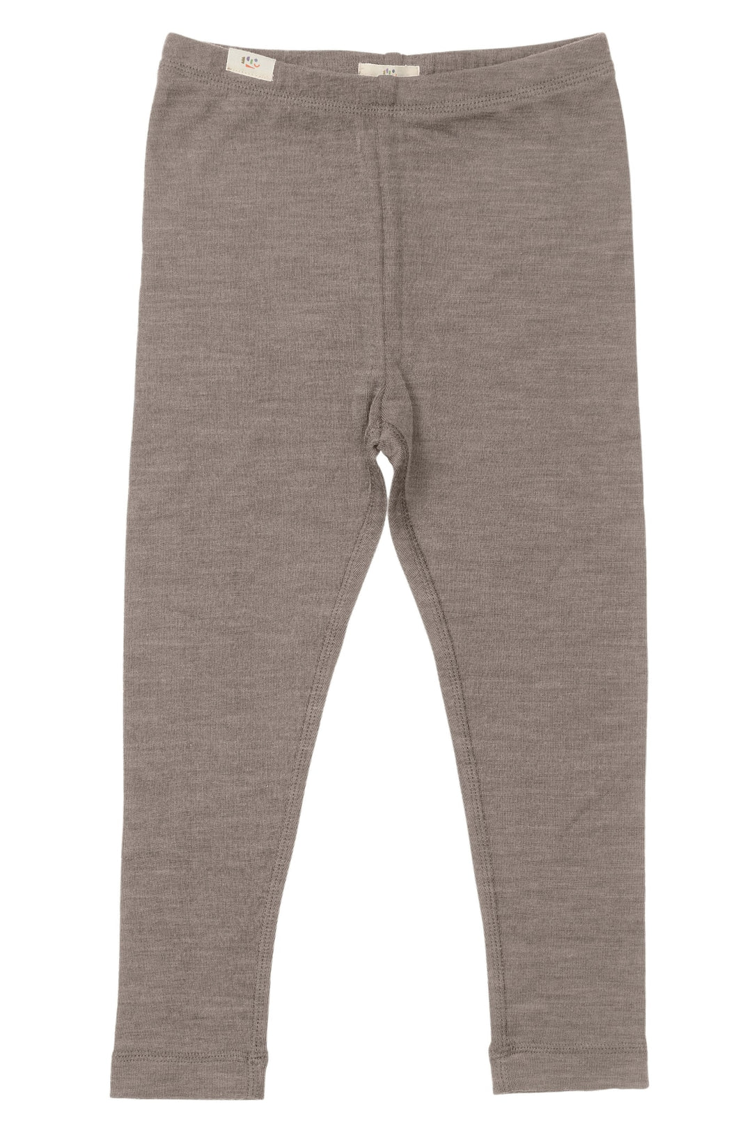 LEGGINGS I TYND MERINOULD - NATURAL MELANGE