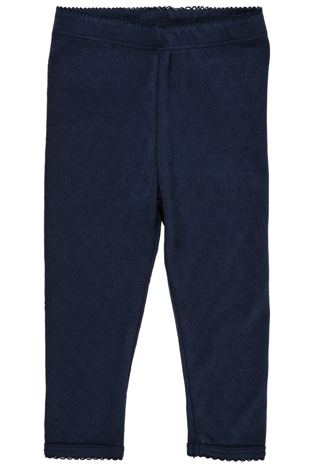 LEGGING M. HJERTE MØNSTER - NAVY