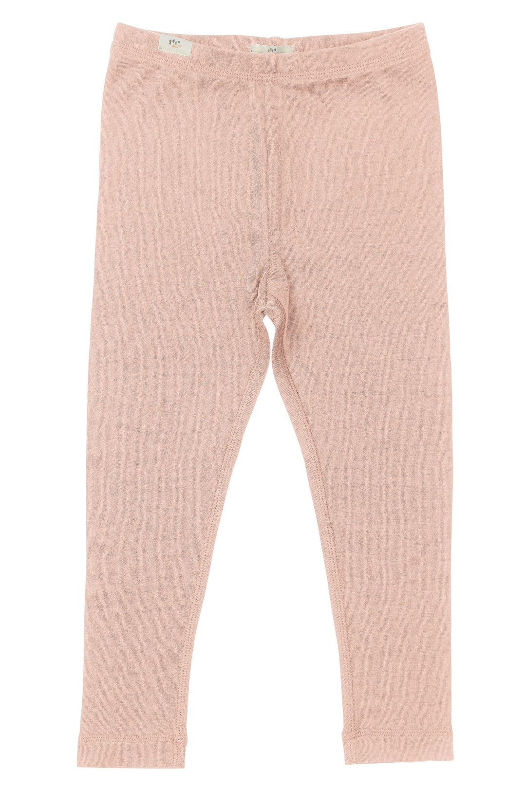 LEGGINGS I TYND MERINOULD - OLD ROSE