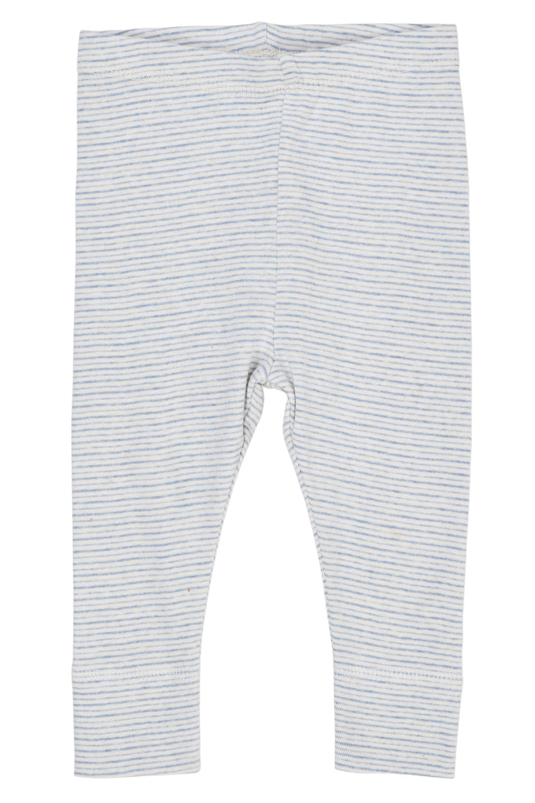 SUPER BLØDE LEGGINGS MED STRIBER - LT BLUE STRIPE