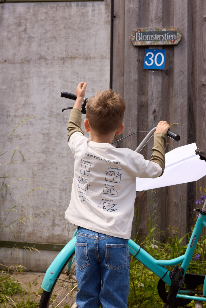 Økologiske Junior Jeans - Normal Pasform - Indigo Blue Washed