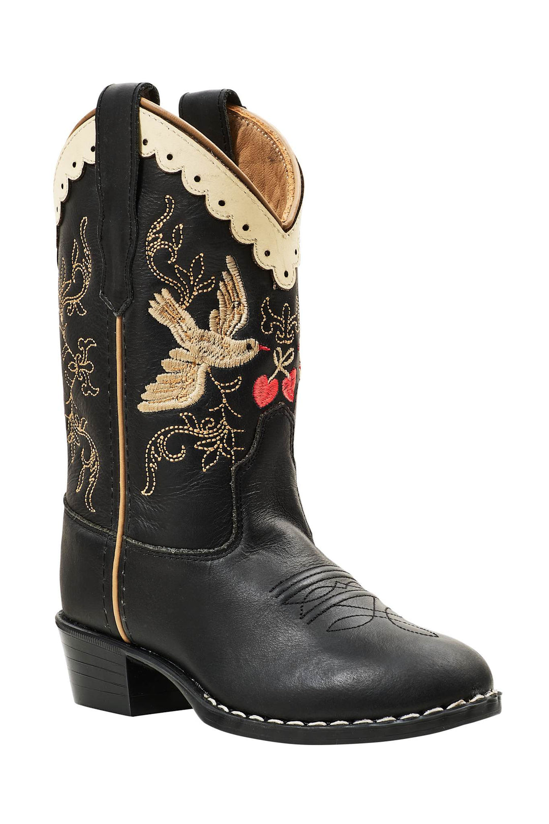 LIMITED COWBOY STØVLE SORT DUE - BLACK