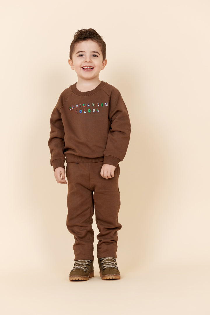 BLØDE SWEAT BUKSER - CHOCOLATE