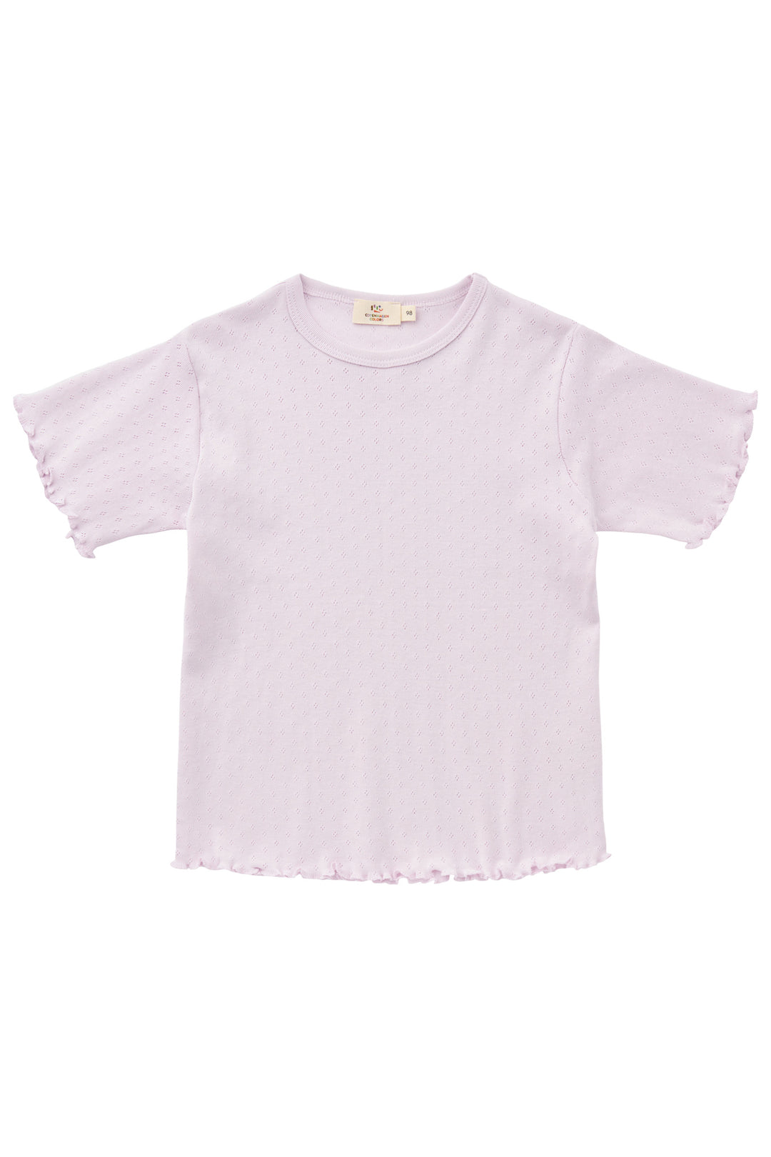 SOMMER POINTELLE T-SHIRT SS - LAVENDER