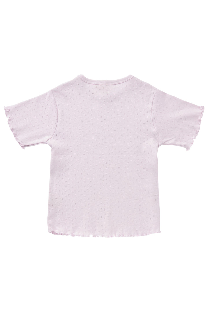 SOMMER POINTELLE T-SHIRT SS - LAVENDER