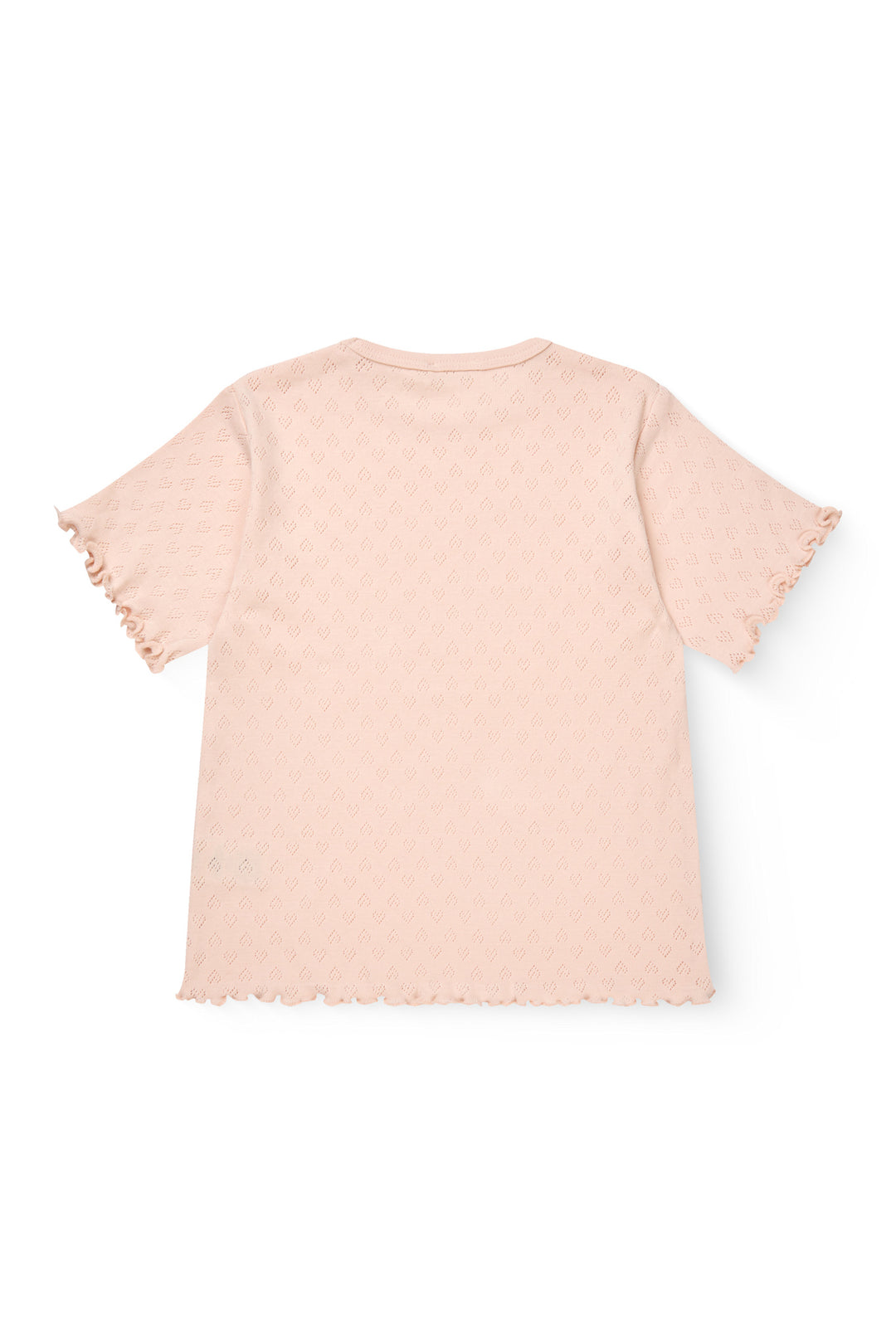 T-SHIRT M. HJERTE MØNSTER - DUSTY ROSE