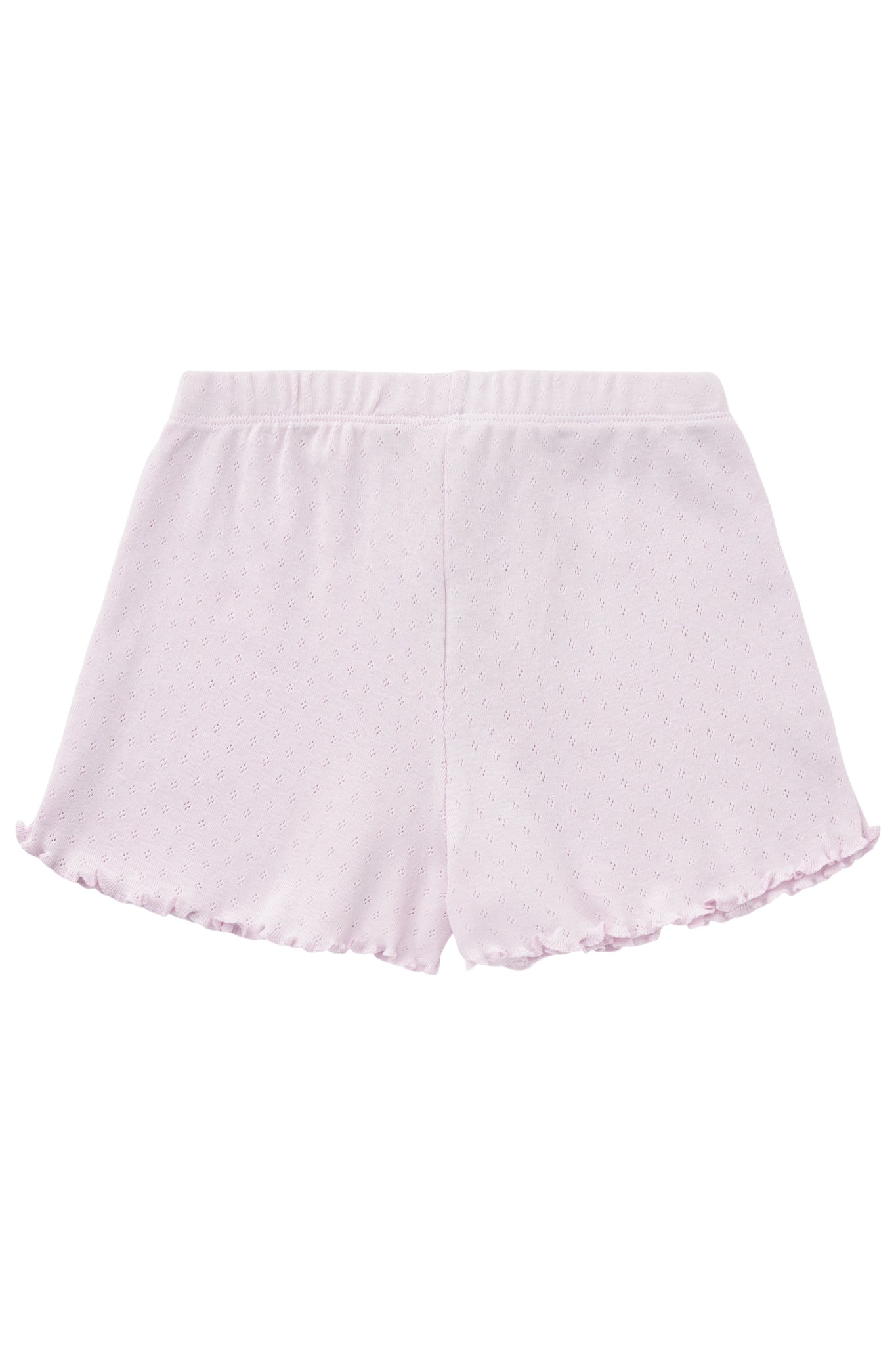 POINTELLE SHORTS - LAVENDER