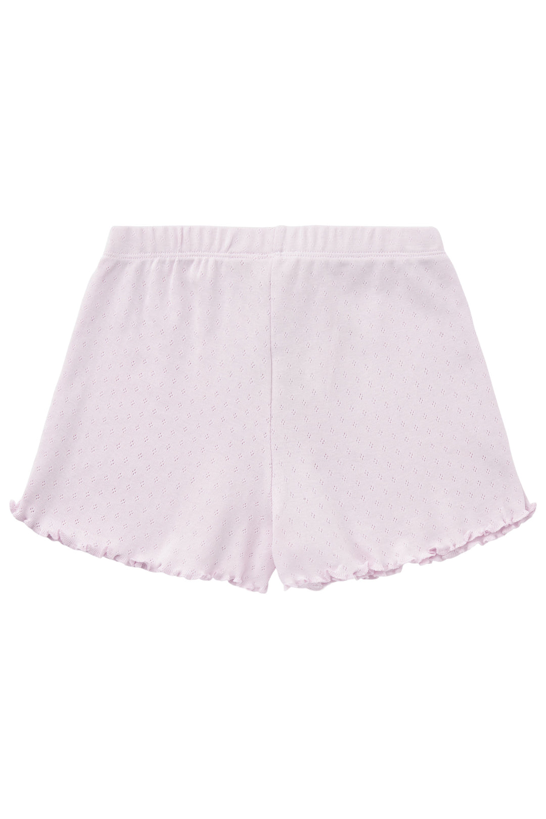 POINTELLE SHORTS - LAVENDER