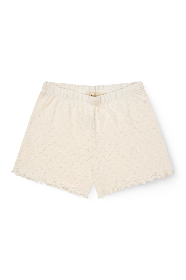 SHORTS M. HJERTE MØNSTER - CREAM