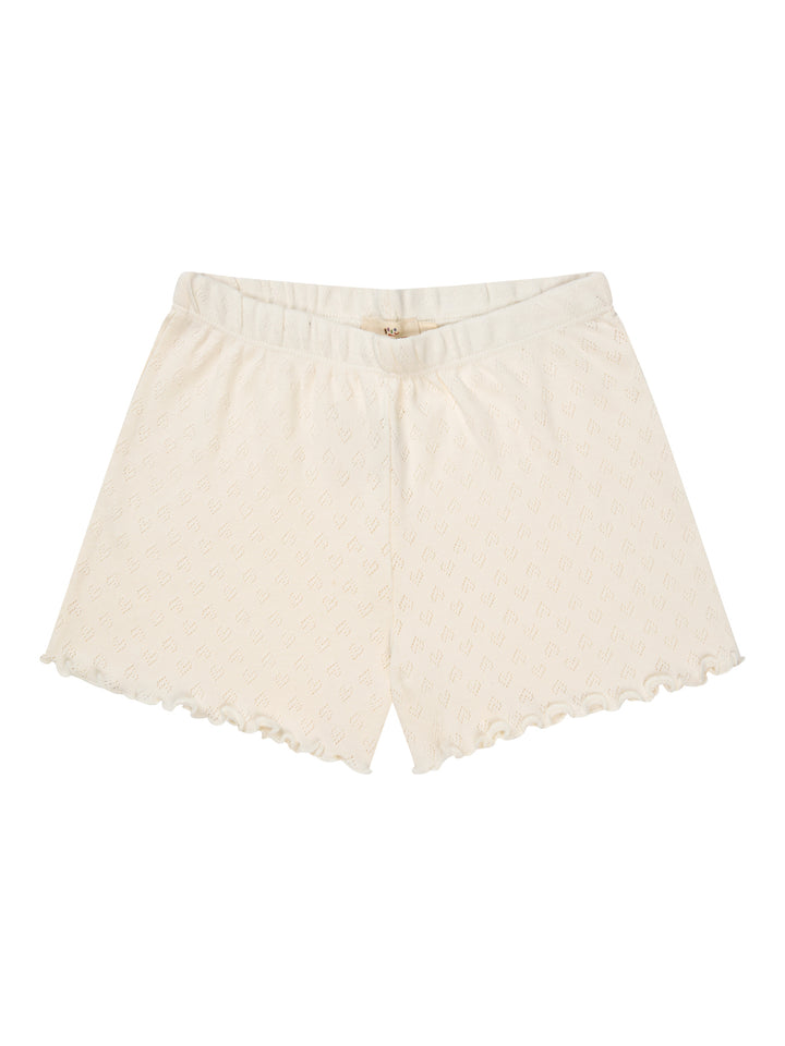 SHORTS M. HJERTE MØNSTER - CREAM