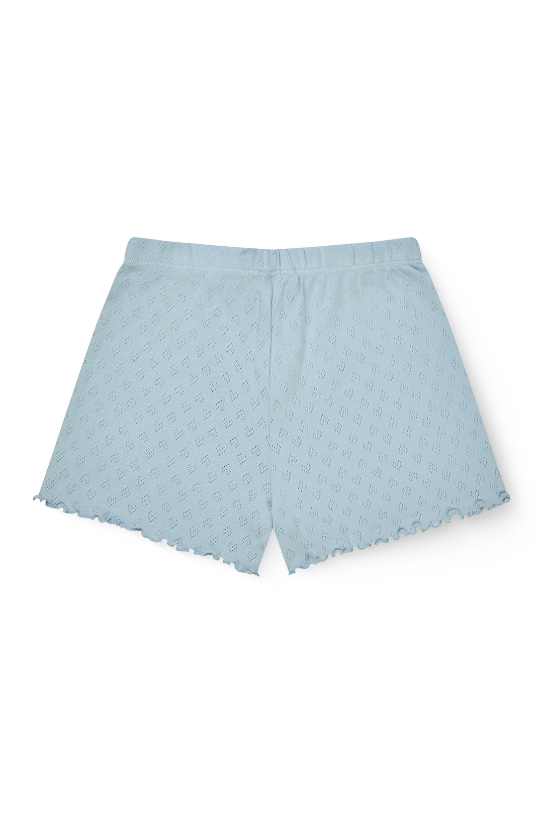 SHORTS M. HJERTE MØNSTER - DUSTY BLUE