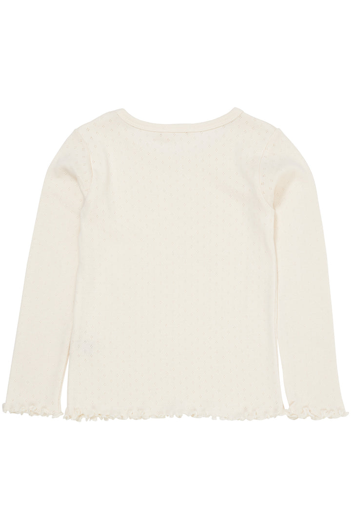 SOMMER POINTELLE T-SHIRT - CREAM