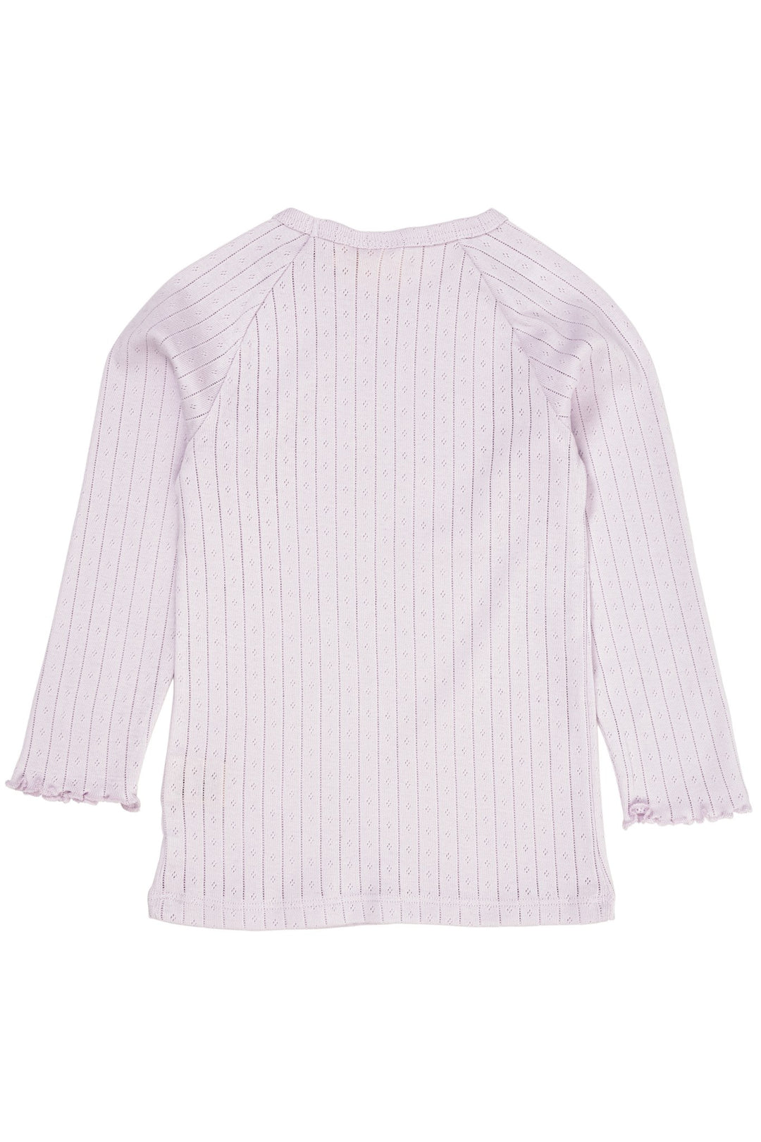 POINTELLE JUNIOR LS T-SHIRT - LAVENDER