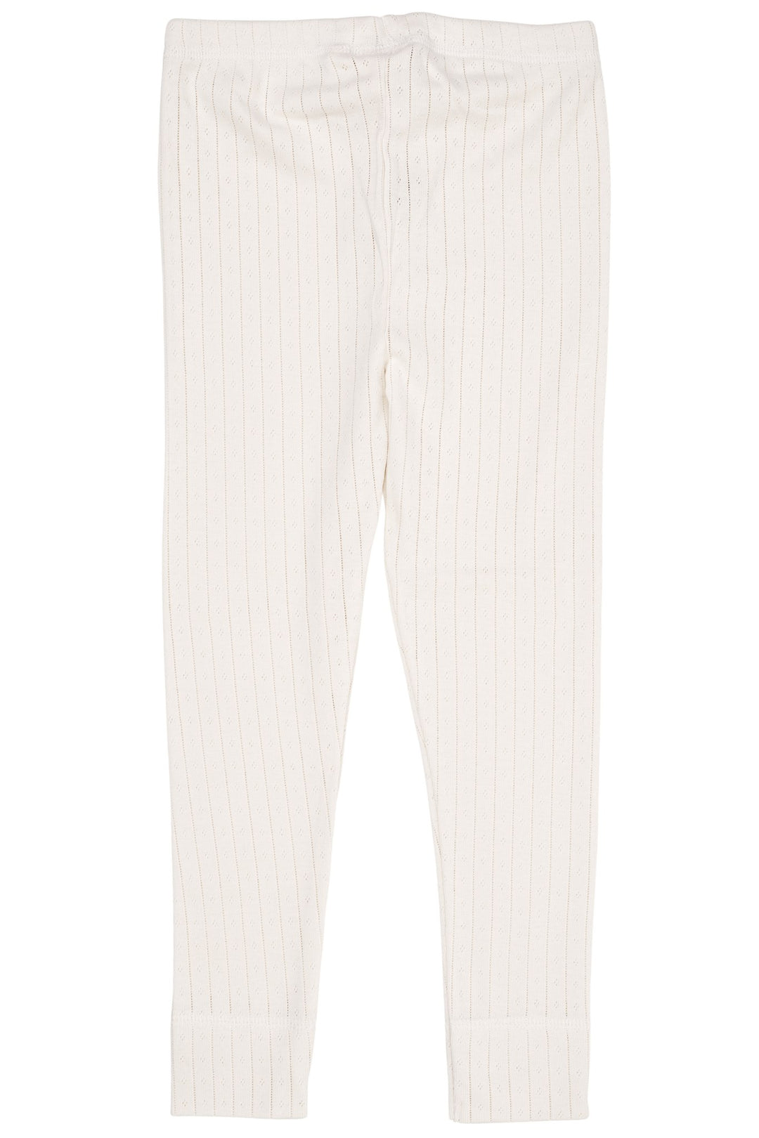 POINTELLE JUNIOR LEGGINS M. BINDEBÅND - CREAM