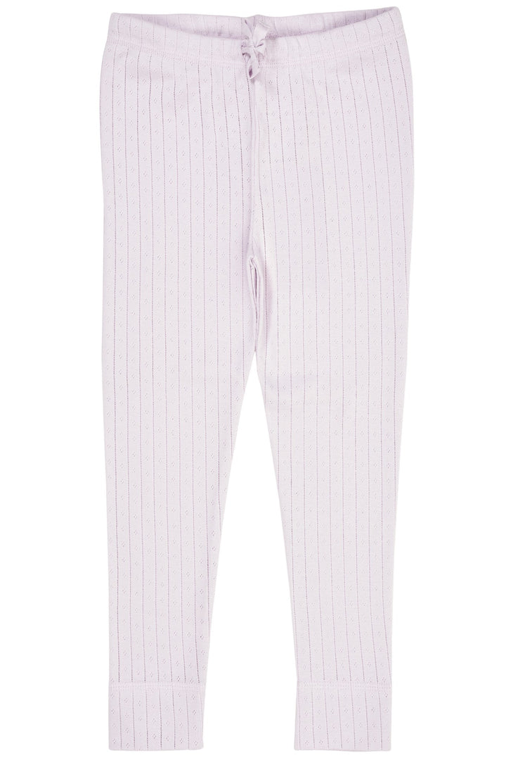 POINTELLE JUNIOR LEGGINS M. BINDEBÅND - LAVENDER