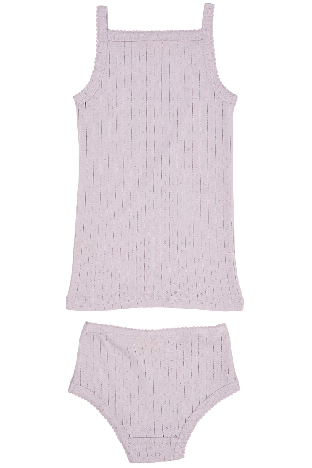 POINTELLE JUNIOR UNDERTØJSSÆT - LAVENDER