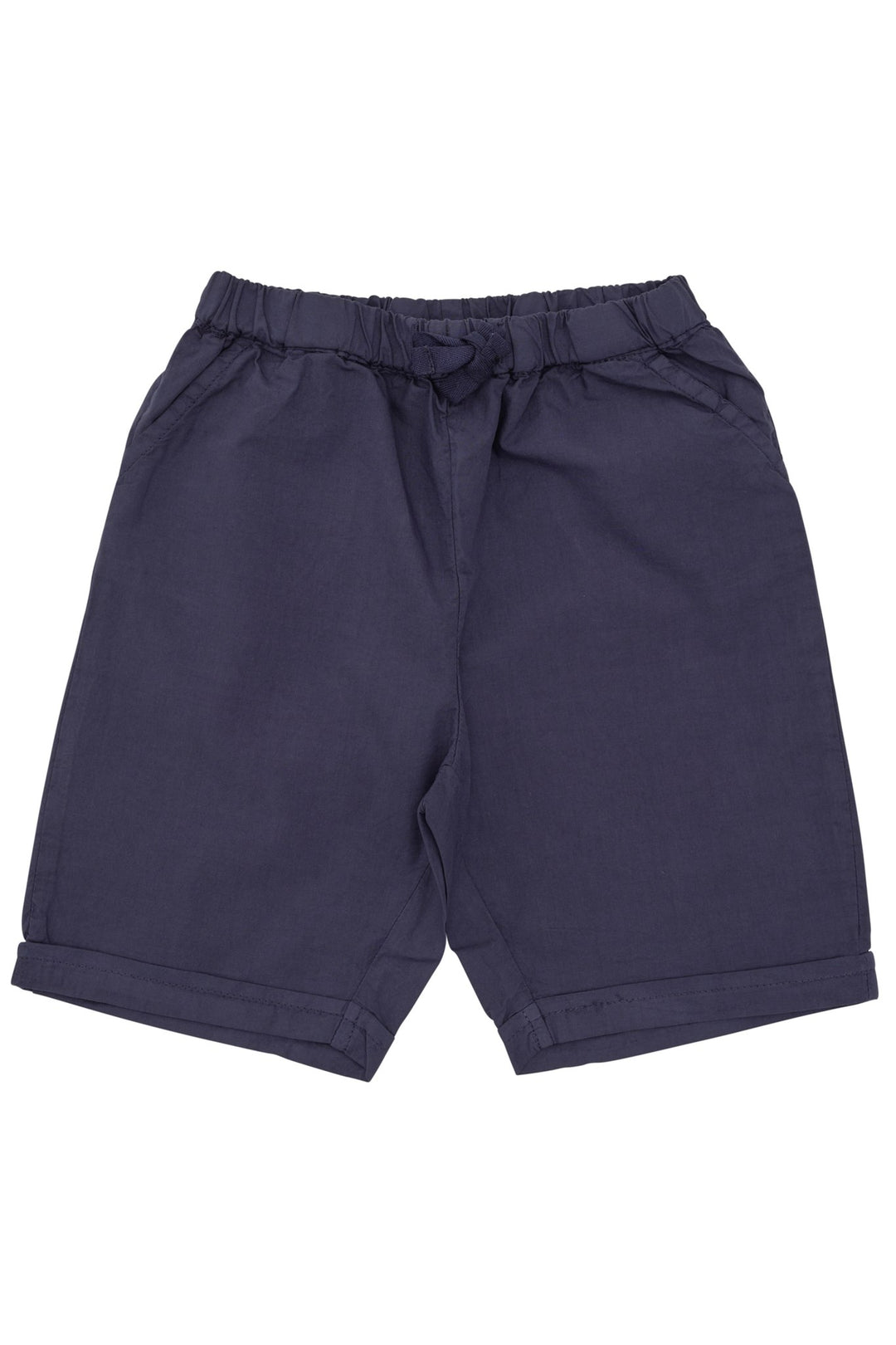 KLASSISK POPLIN SHORTS - NAVY