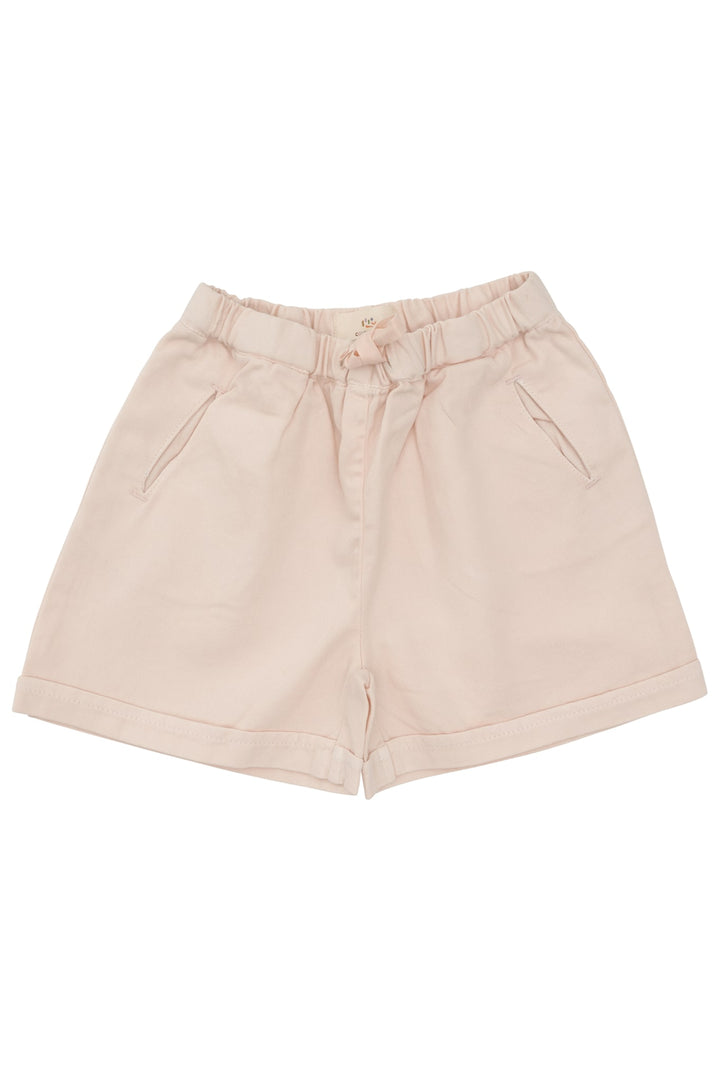 TWILL SHORTS M. BRODERI - SOFT PINK