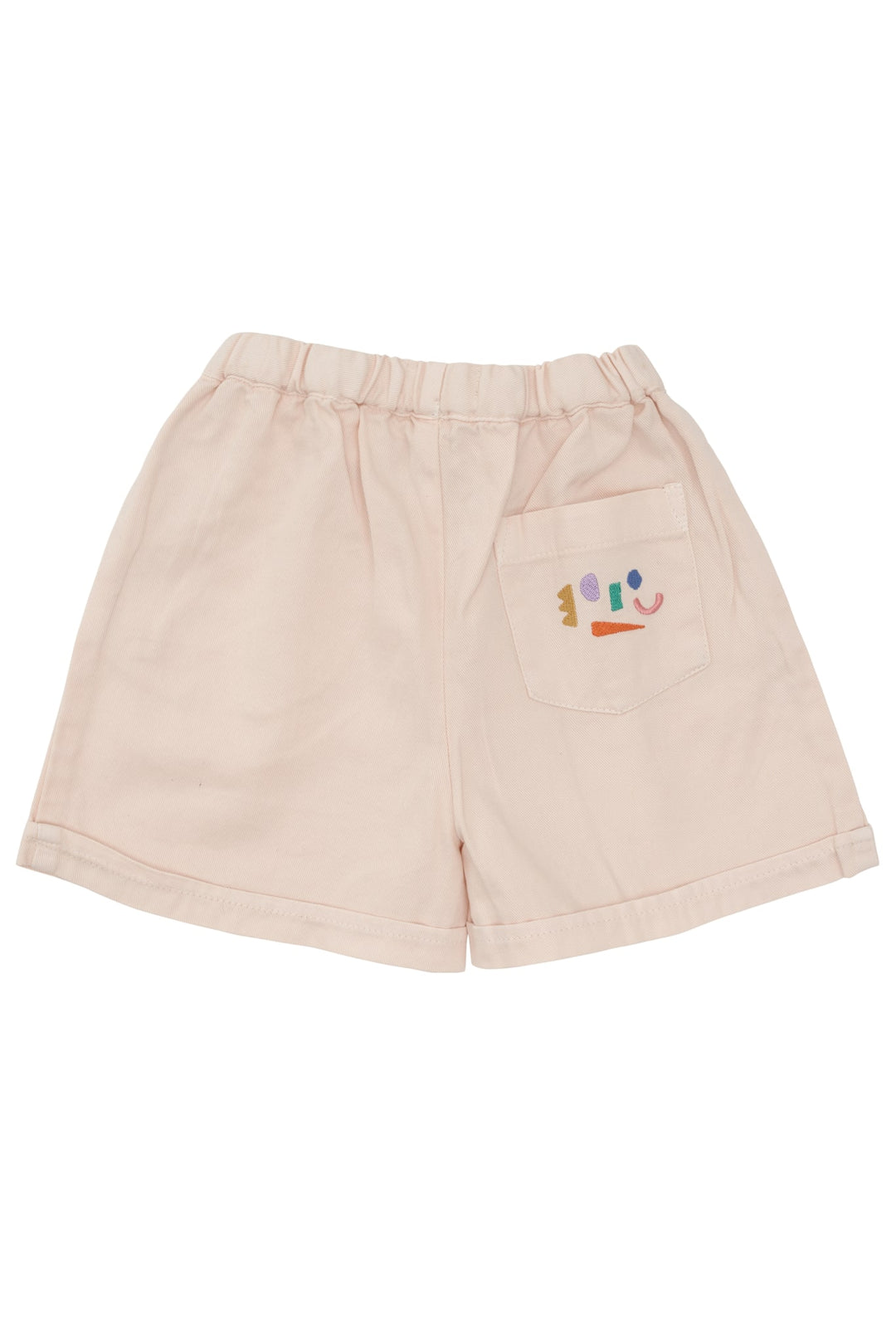TWILL SHORTS M. BRODERI - SOFT PINK