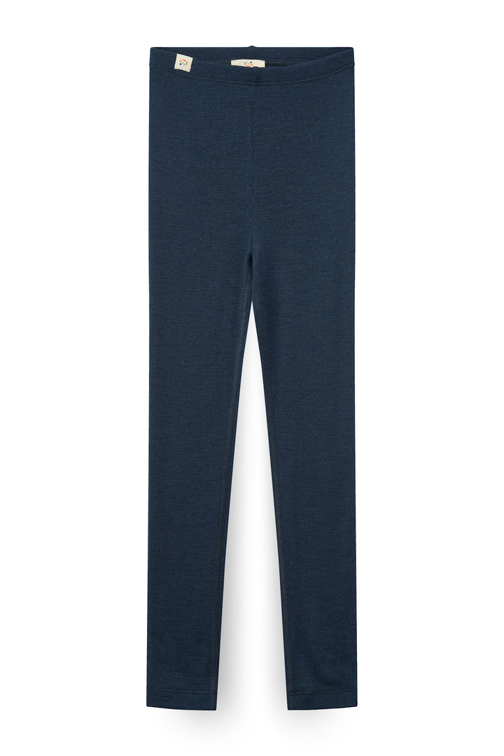 LEGGINGS I TYND MERINOULD - NAVY