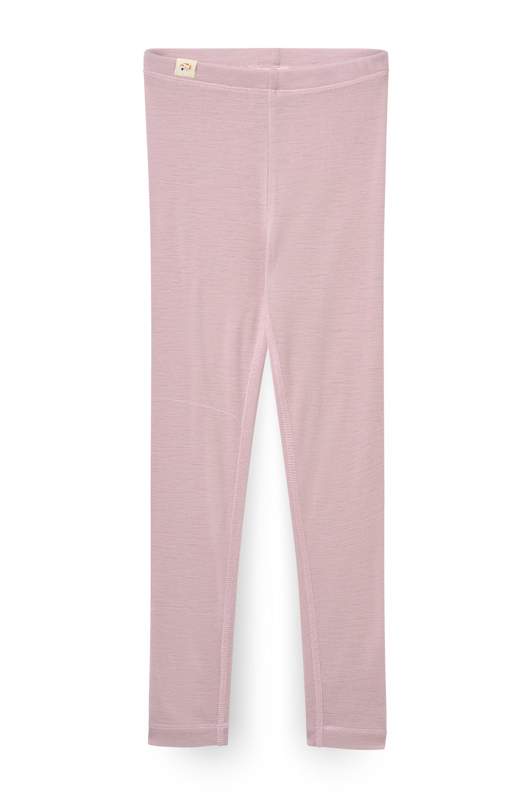 Leggings i Tynd Merinould - Violet Ice