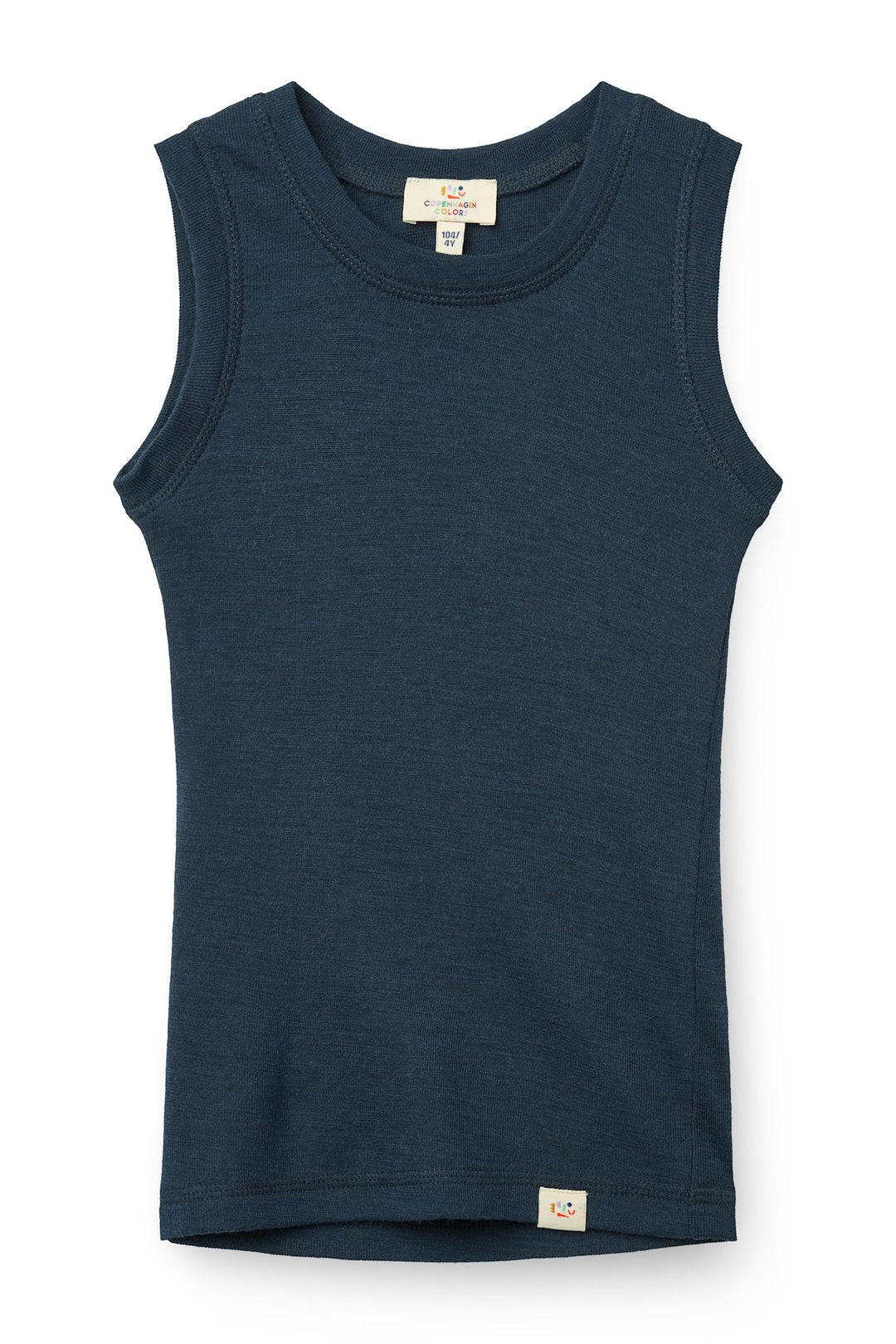 Merino Light Knitted Tank - NAVY