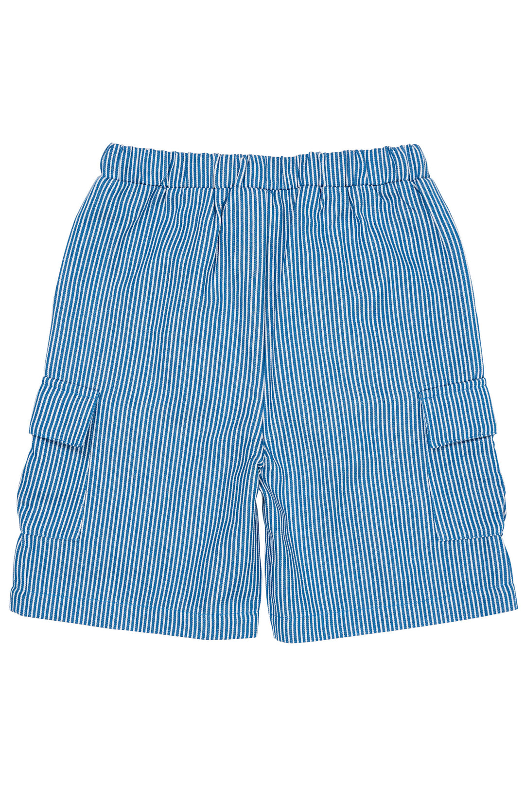 STRIBET SHORTS M. LOMME - SHARP BLUE STRIPE