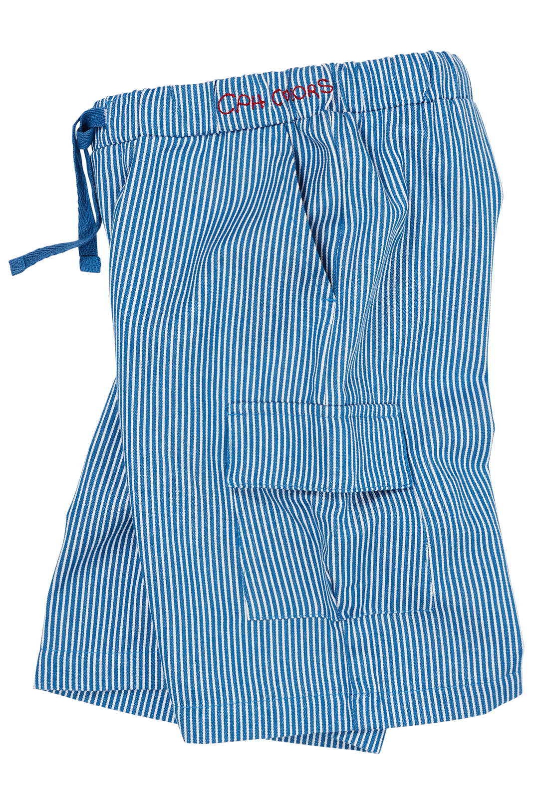 STRIBET SHORTS M. LOMME - SHARP BLUE STRIPE
