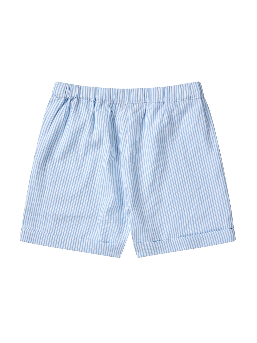 BÆK OG BØLGE SHORTS - SKY BLUE W CREAM STRIPE