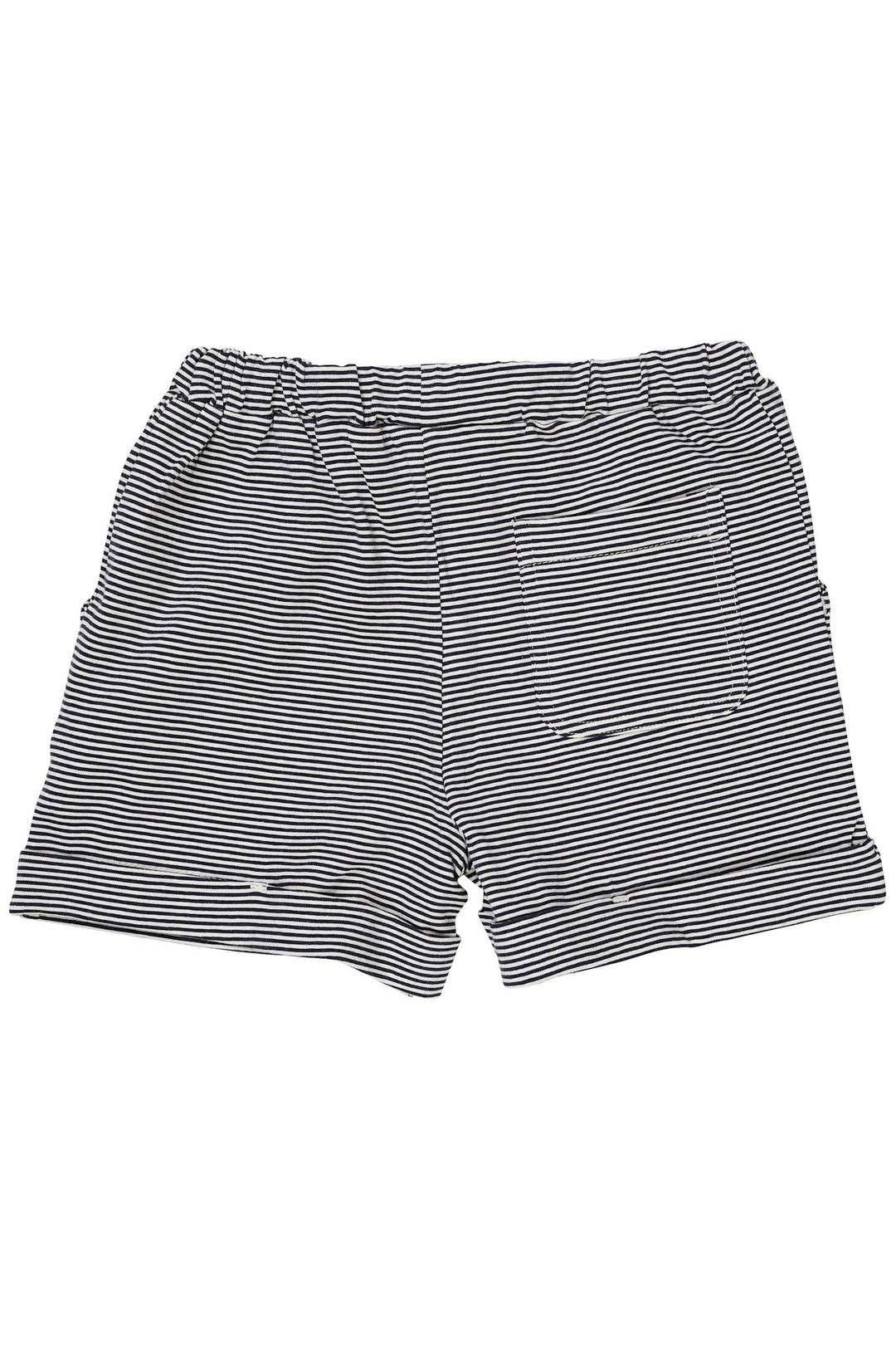 STRIBET SHORTS - NAVY/CREAM STRIPE