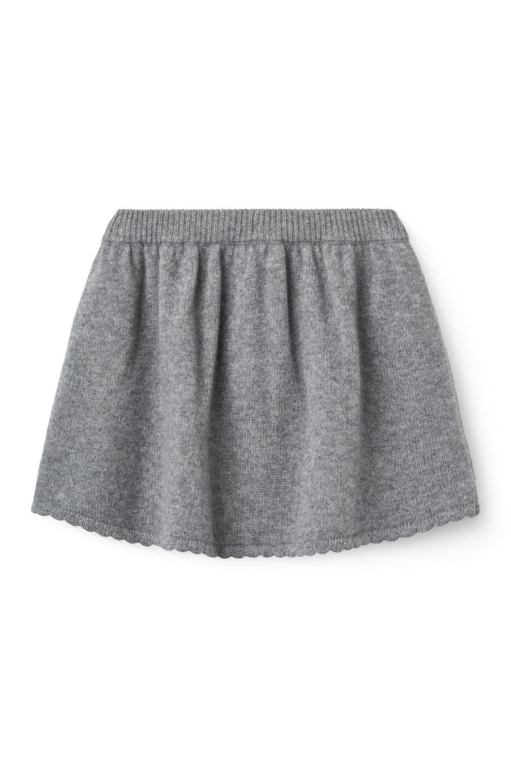 CASHMERE NEDERDEL M. BRODERI - GREY MELANGE