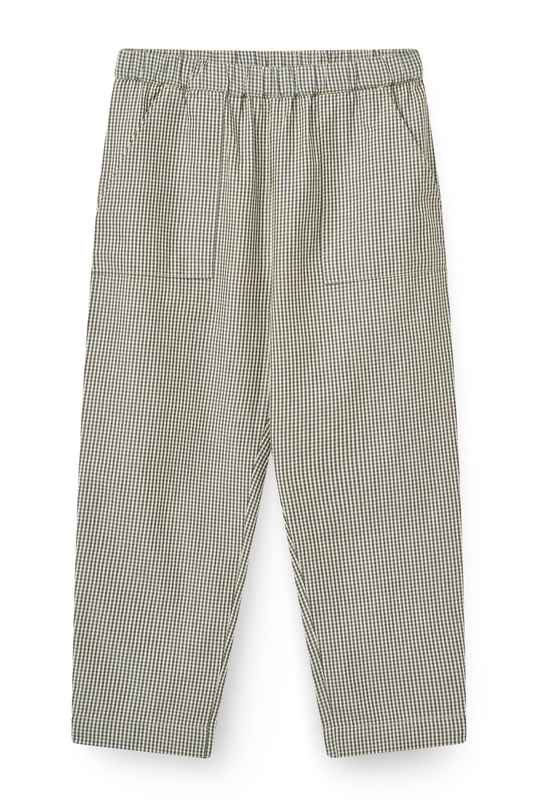 Ternet bukser m. justerbar talje - ENDLESS BLUE/BROWN CHECK COMB