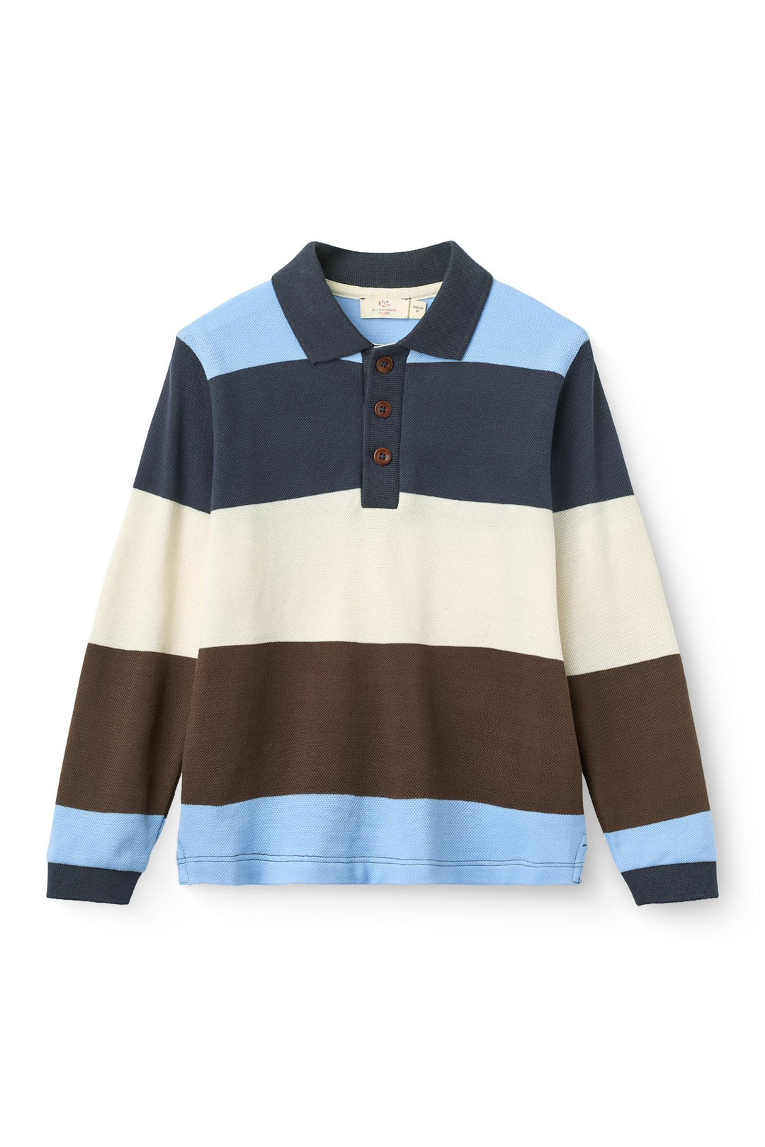 Klassisk Pique Polo m. L/Æ - Brown