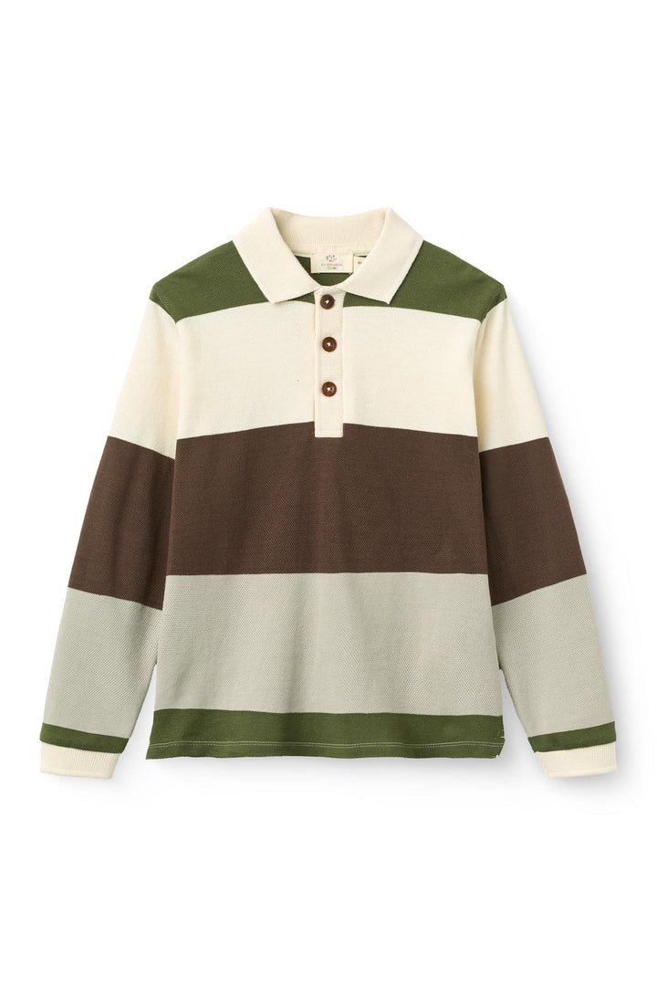 Klassisk Pique Polo m. L/Æ - Grey