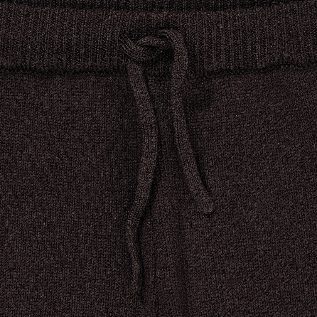 MERINO ULD BUKSER - DK BROWN