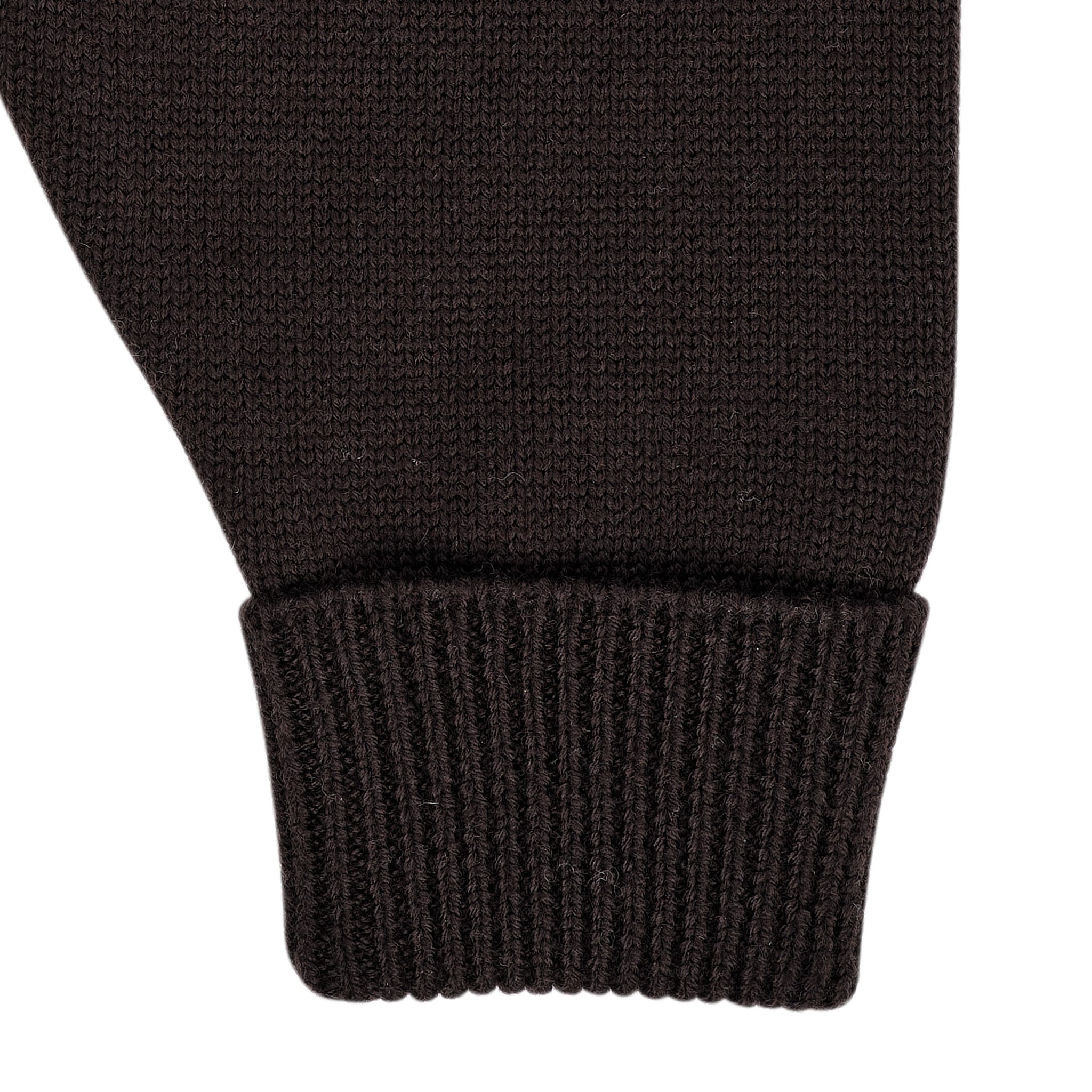 MERINO ULD BUKSER - DK BROWN