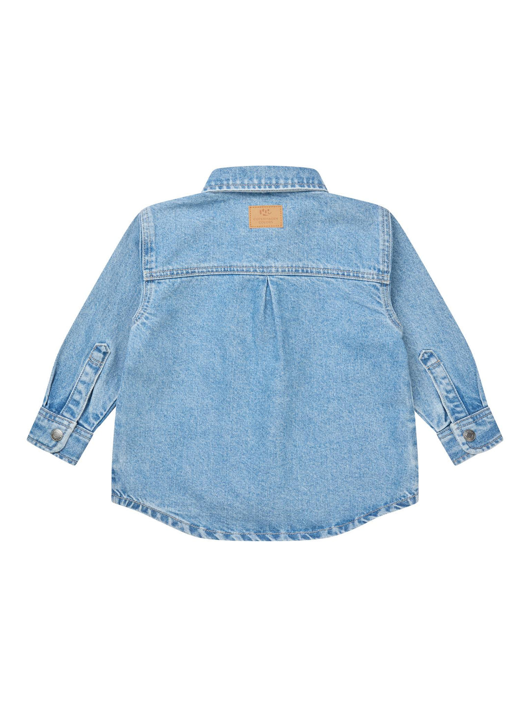DENIM JAKKE - LT BLUE INDIGO WASHED