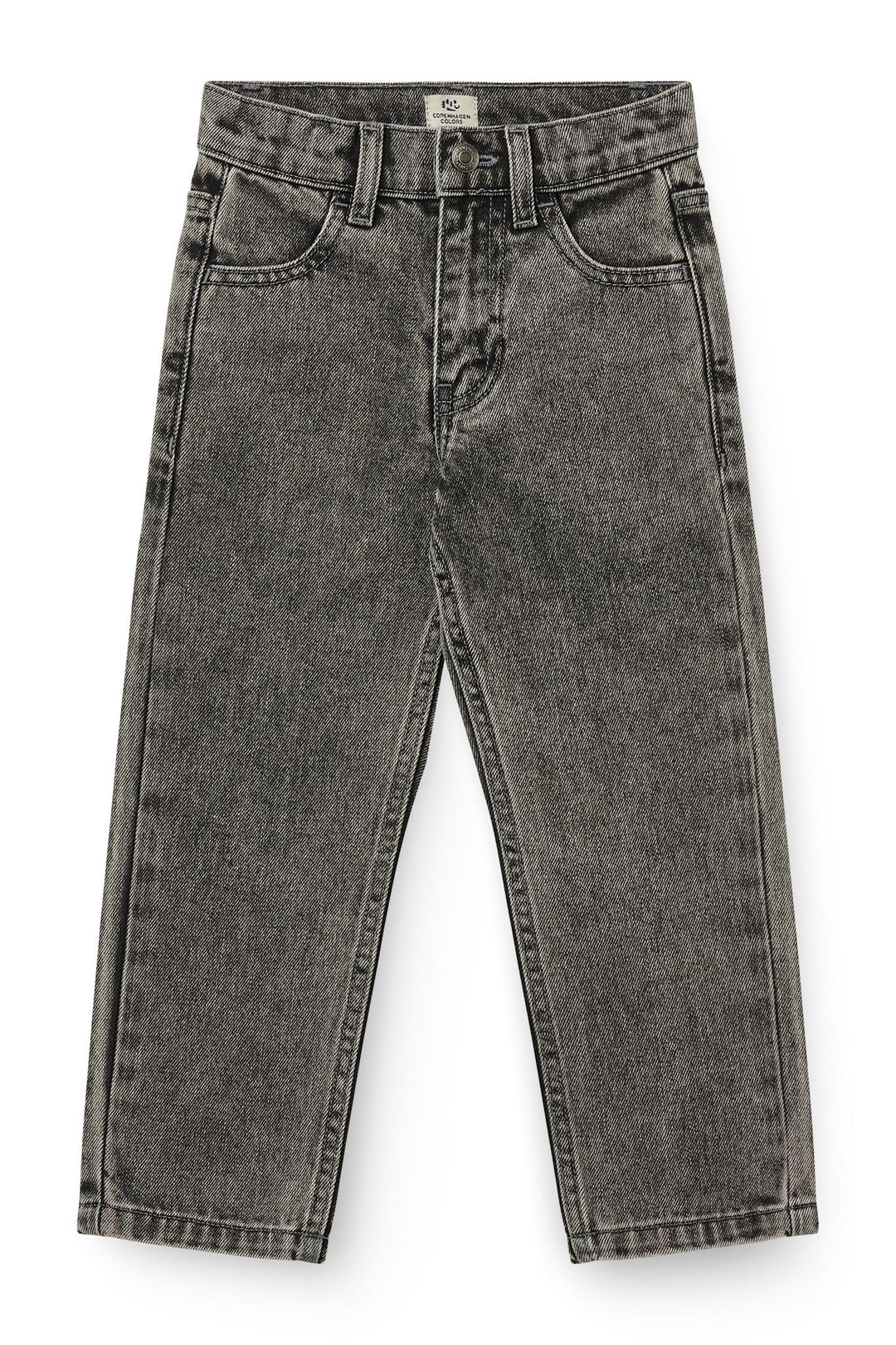 Økologiske Junior Jeans - Normal Pasform - Grey Washed