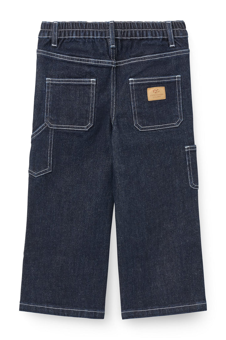 DENIM CARGO BUKSER - RAW DENIM