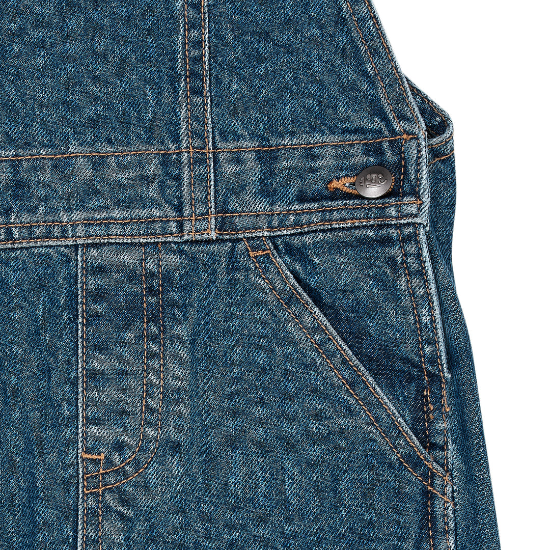 ØKOLOGISKE OVERALLS - INDIGO BLUE WASHED